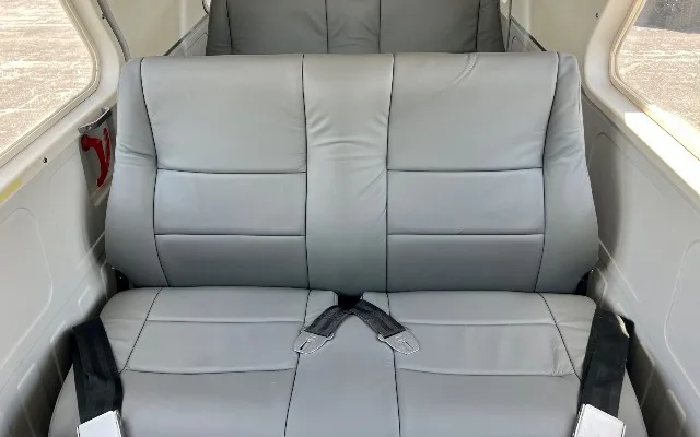 Cabin interior of a 1983 Britten Norman Islander BN-2T.