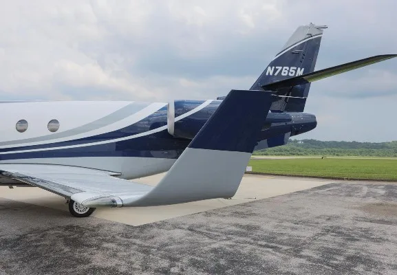 Marketing image of a 2006 Gulfstream G200.