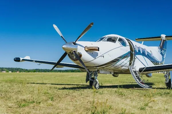 Exterior view of a 2014 Pilatus.