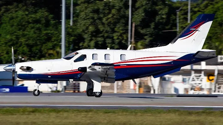 Marketing image of a 2013 Socata TBM 850.