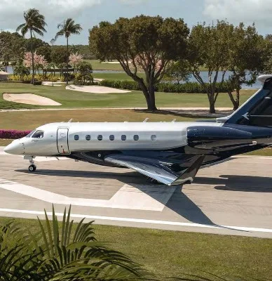 Marketing image of a 2023 Embraer Praetor 600.