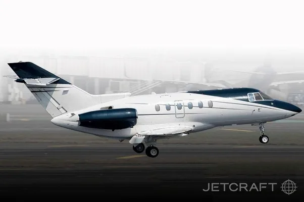 Marketing image of a 2006 Hawker 800XP.