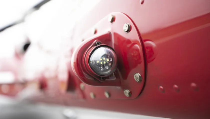 Engine detail of a 1968 Bell 205A1 30018.