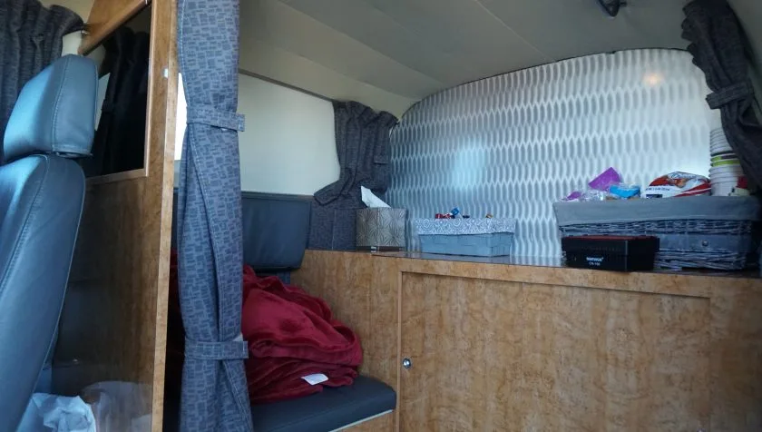 Cabin interior of a 1968 Cessna 421 SN 0142.