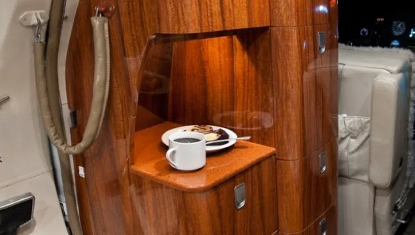 Cabin interior of a 1974 Cessna Citation 500 Stallion 232.