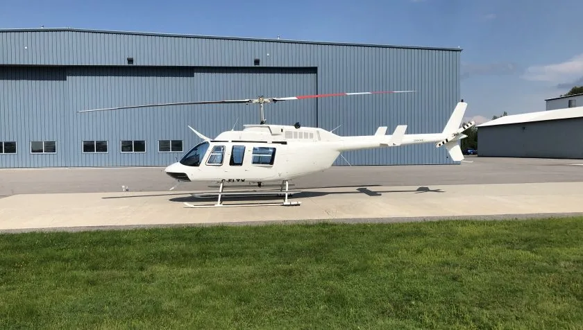 1976 Bell 206LR 45043 C-FLTX