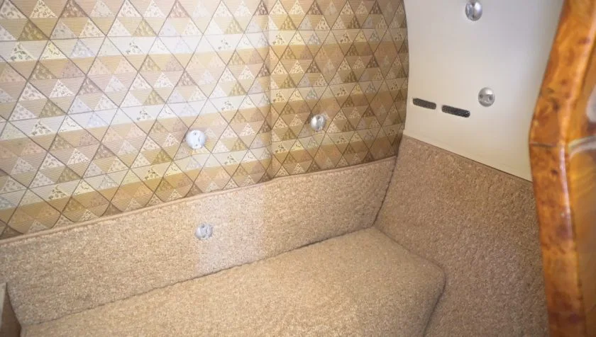Cabin interior of a 1980 Cessna Citation II 550 SN 0209.