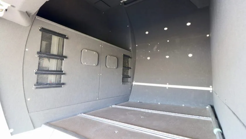 Cabin interior of a 1981 Dassault Falcon 50 SN 50-035.
