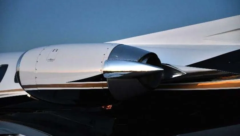Exterior view of a 1982 Cessna Citation II 550-0432, N76AS.