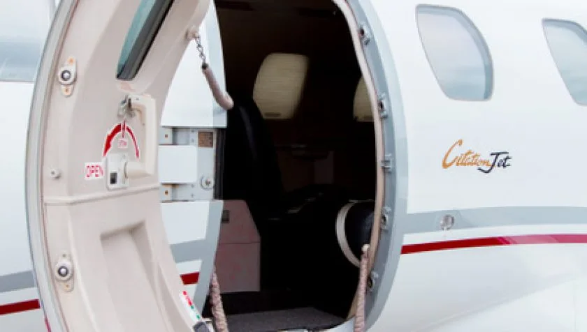 Cabin interior of a 1994 Cessna Citation CJ 525-0072.