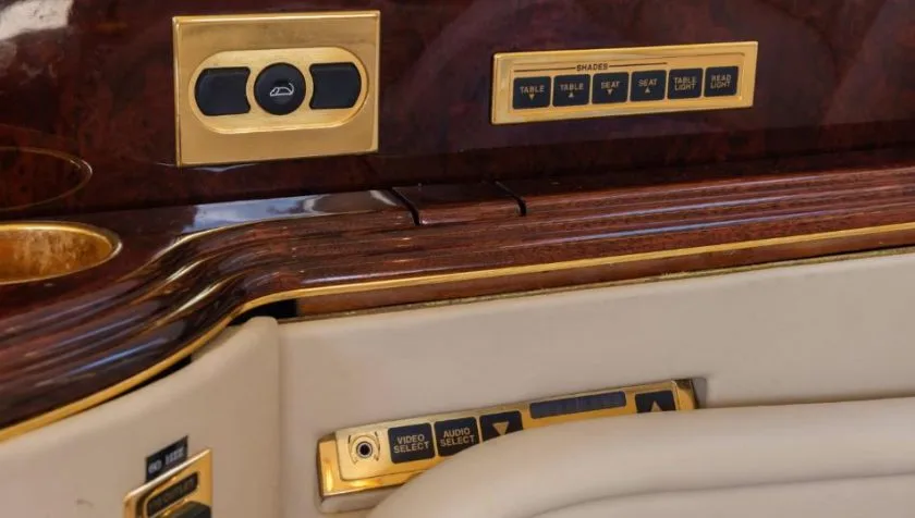 Cabin interior of a 1997 Cessna Citation X 750-0032.