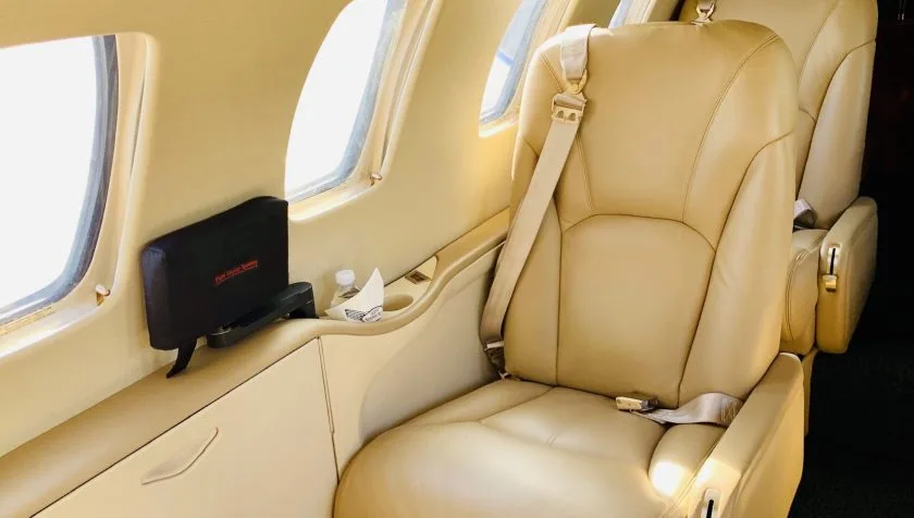 Cabin interior of a 1999 Cessna Citation Bravo 550-0895.
