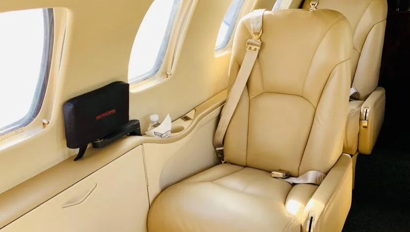 Cabin interior of a 1999 Cessna Citation Bravo 550-0895.