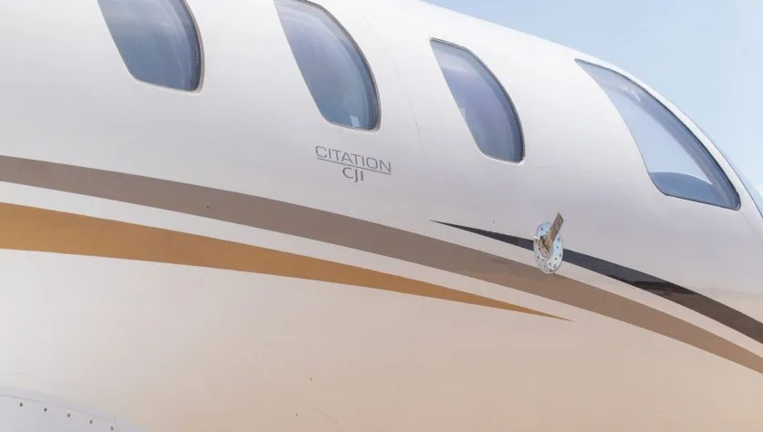 Exterior view of a 2002 Cessna Citation CJ1 525-0490, N31SP.