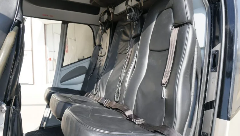 Cabin interior of a 2007 Eurocopter EC120B 1494.