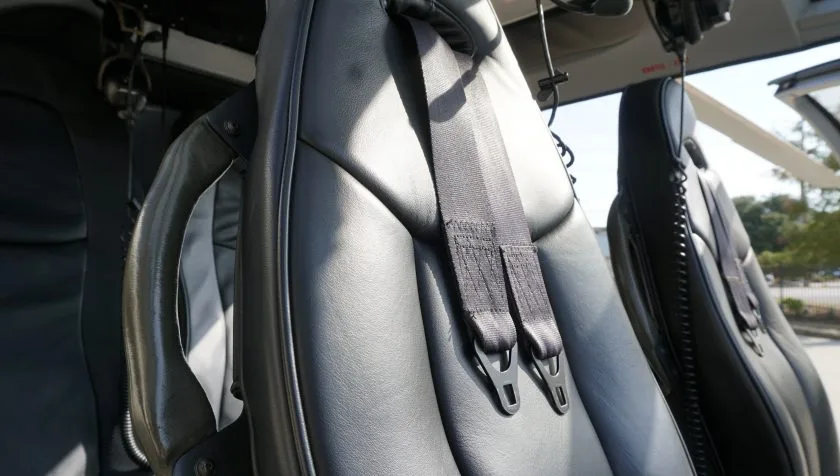 Cabin interior of a 2007 Eurocopter EC120B 1494.