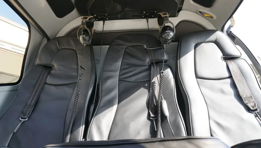 Cabin interior of a 2007 Eurocopter EC120B 1494.