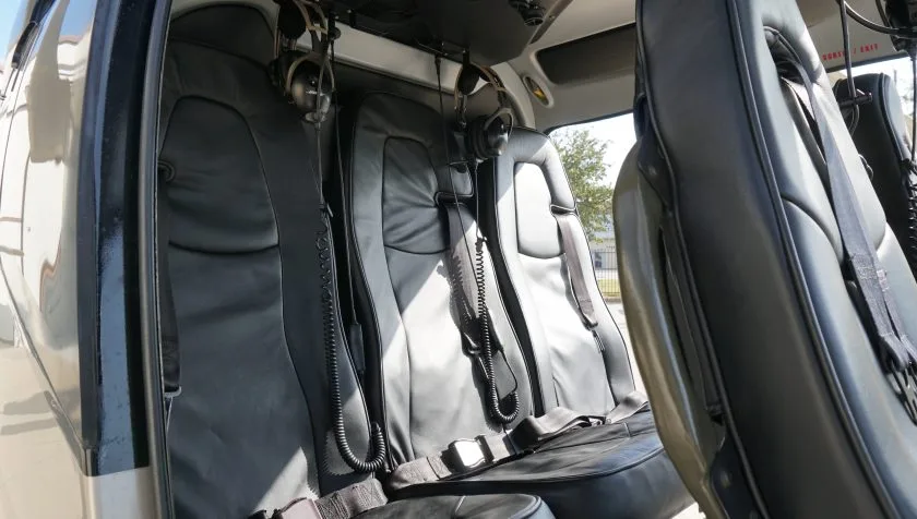 Cabin interior of a 2007 Eurocopter EC120B 1494.