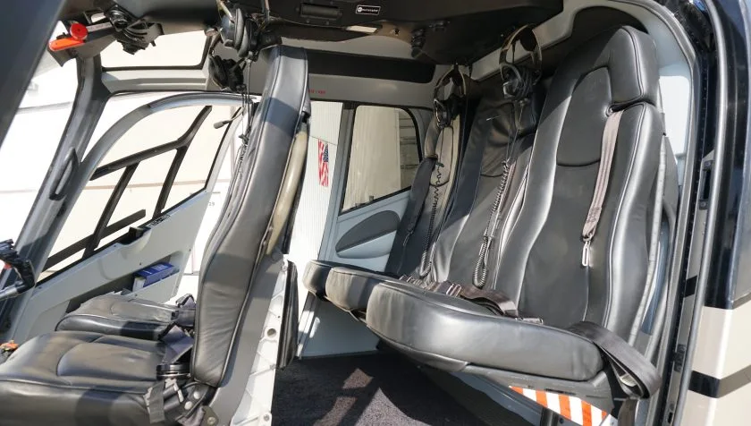 Cabin interior of a 2007 Eurocopter EC120B 1494.