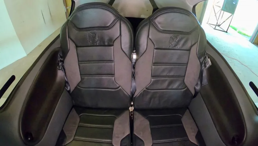 Cabin interior of a 2011 Cirrus SR-22 G3 3788.