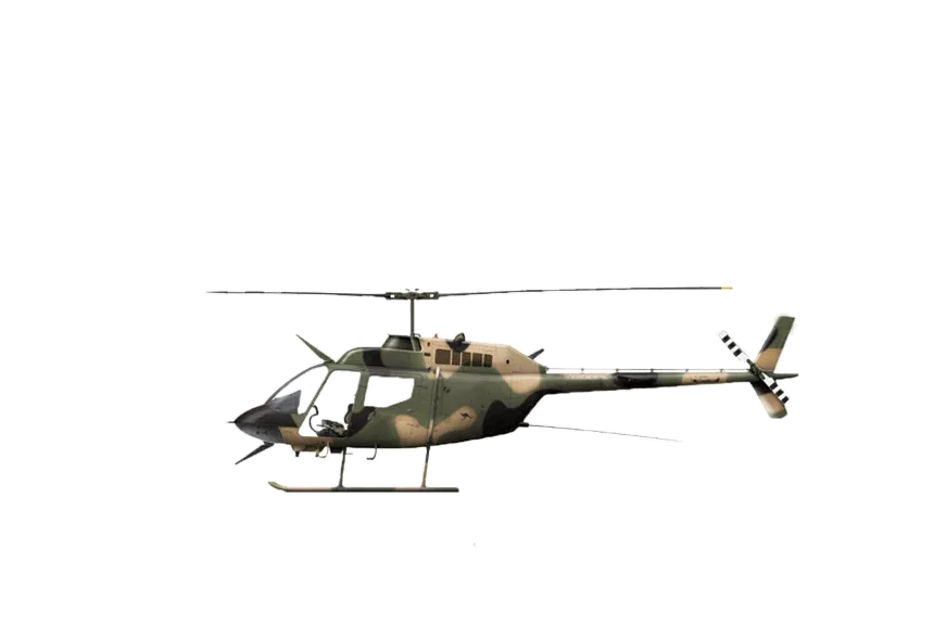 Marketing image of a 2026 Sikorsky S-70A-9 Black Hawk Helicopter.