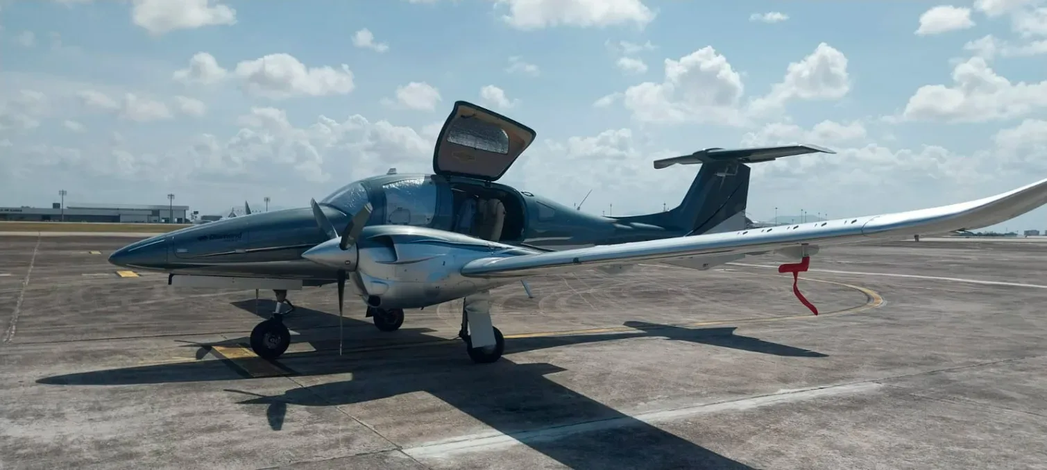 Marketing image of a 2019 Diamond DA62.