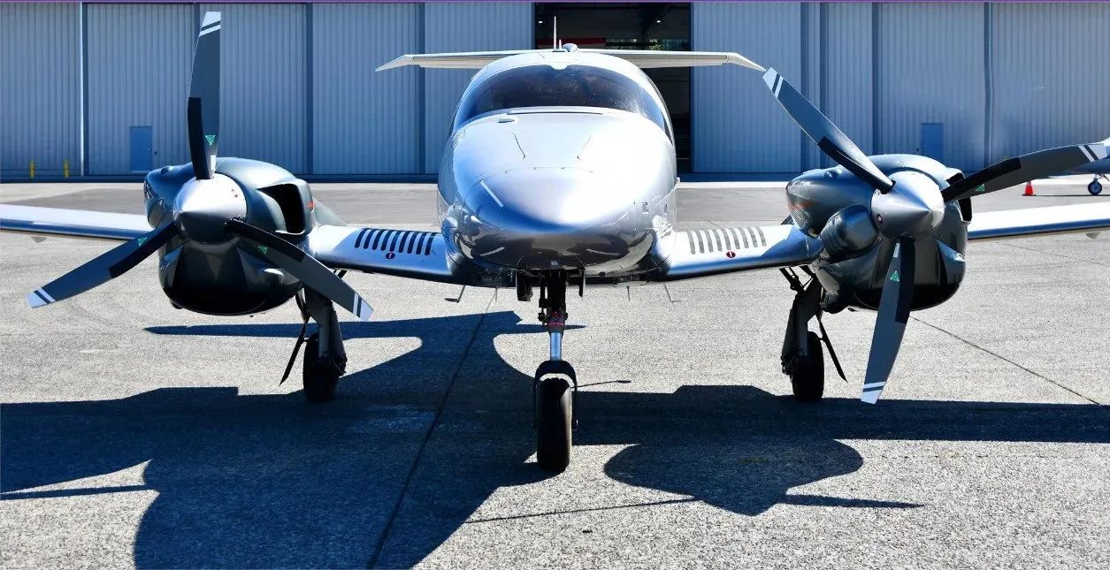 Exterior view of a 2020 Diamond DA62.