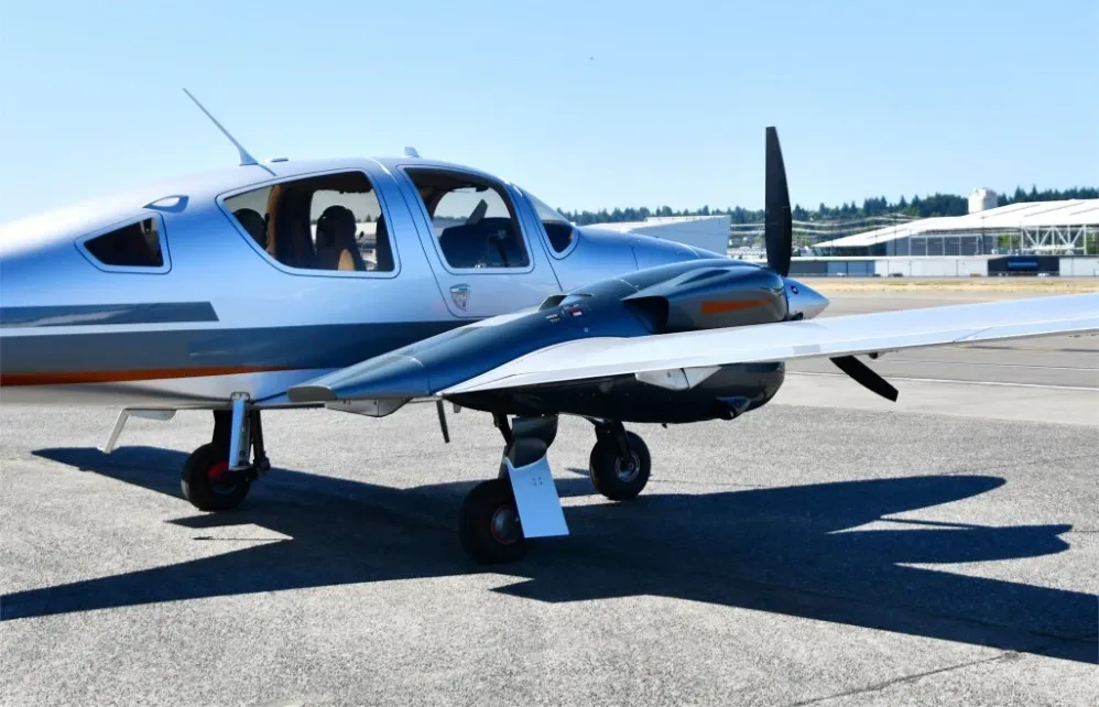 Exterior view of a 2020 Diamond DA62.