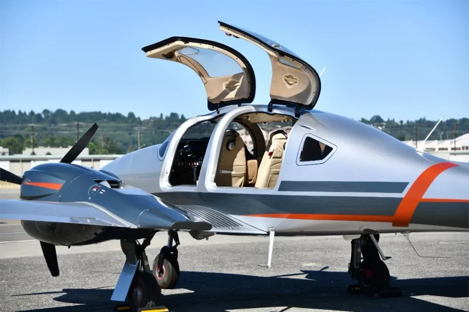 Exterior view of a 2020 Diamond DA62.