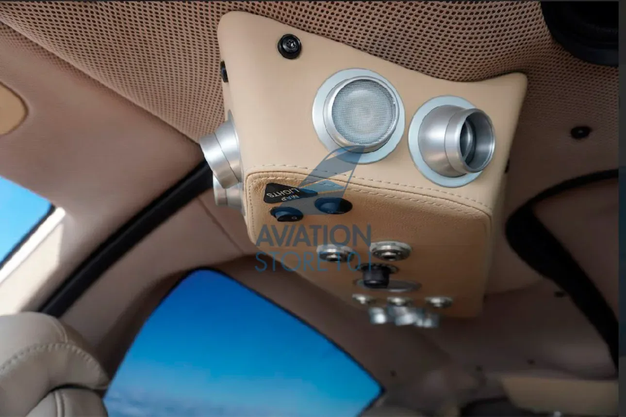 Avionics suite of a 2024 Diamond DA62.