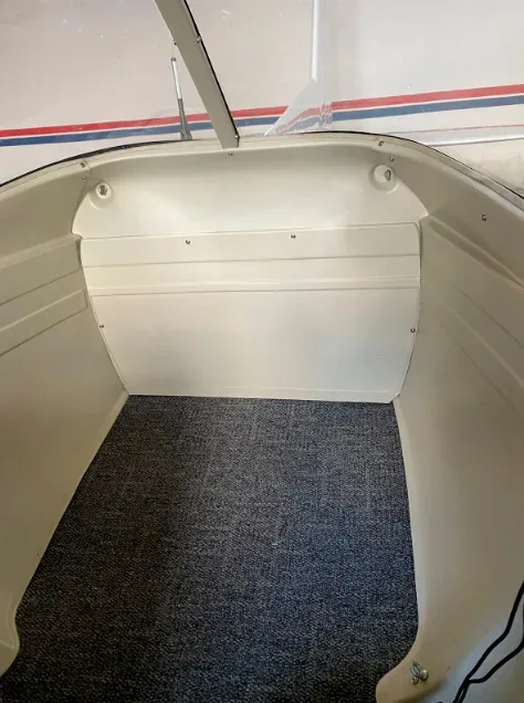 Cabin interior of a 1973 Cessna 150L.