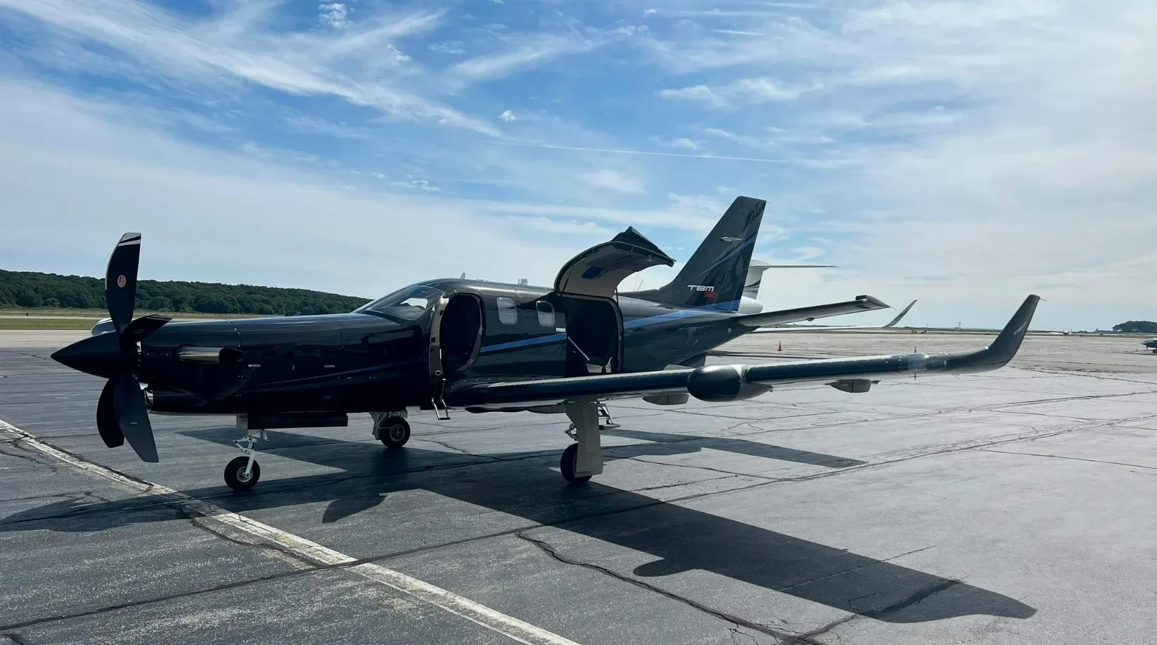 Exterior view of a 2023 Daher TBM 960.