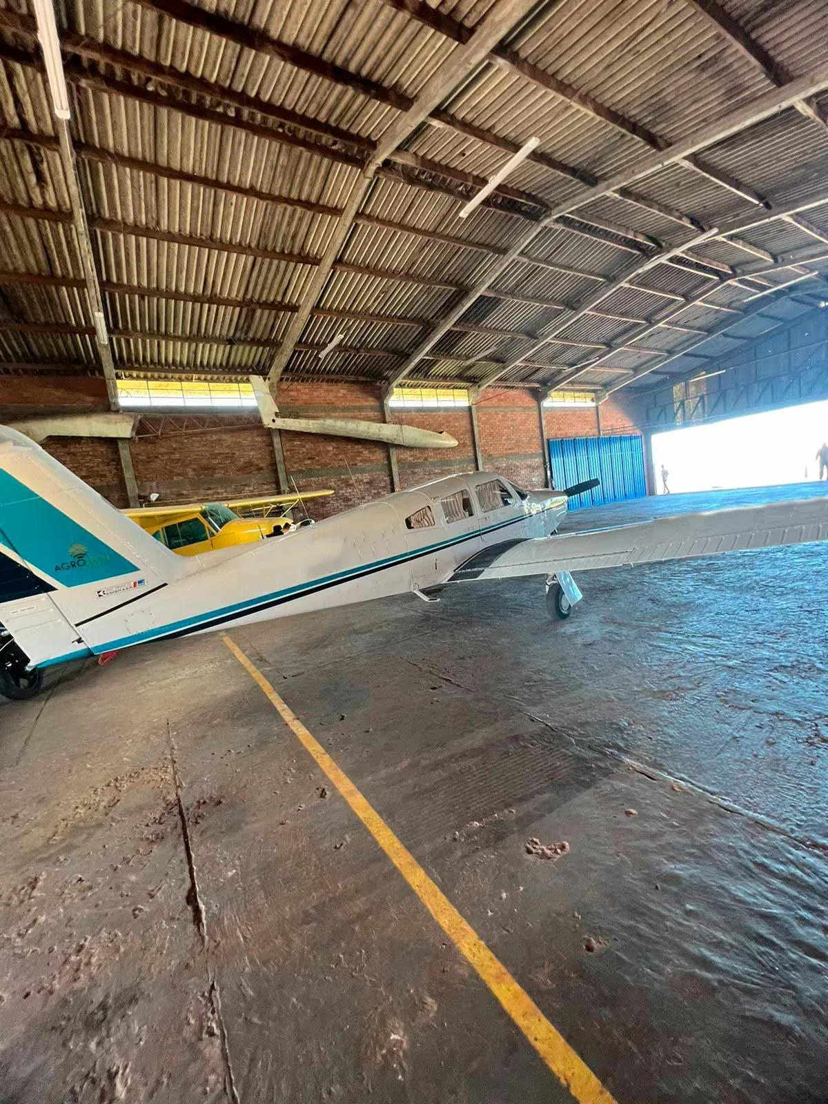 Exterior view of a 1980 Embraer EMB 711T Corisco.