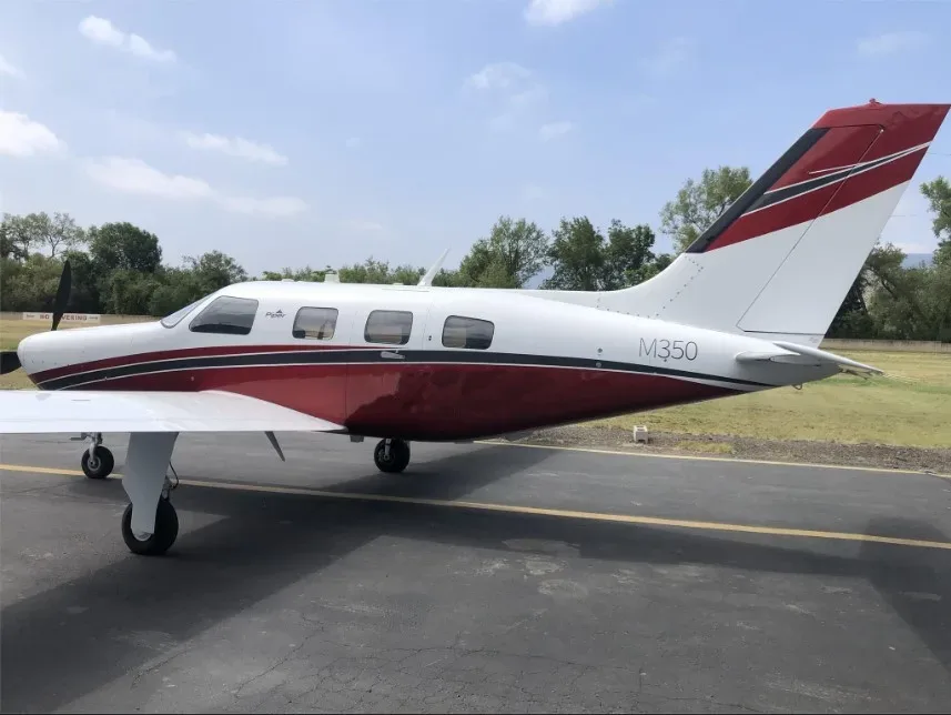 Exterior view of a 2015 Piper M350.