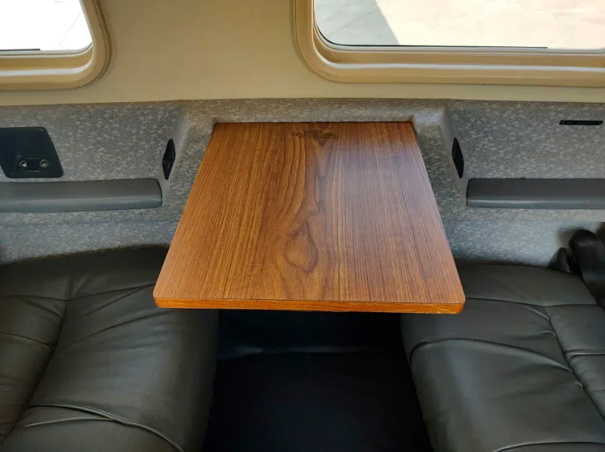 Cabin interior of a 2001 Piper Saratoga ll TC.