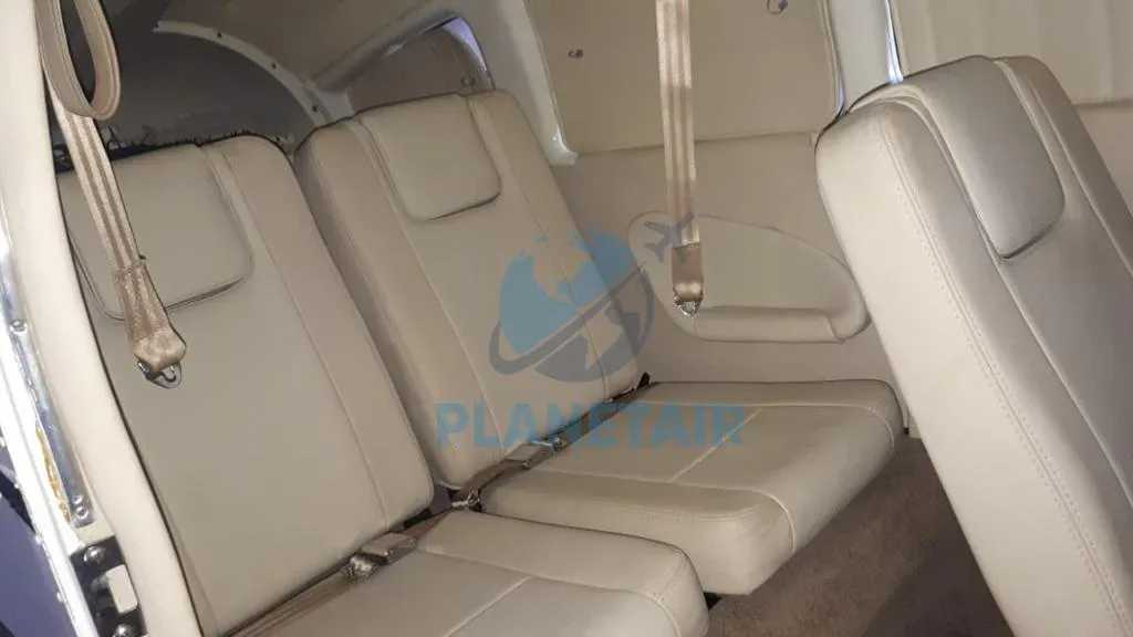 Cabin interior of a 1977 Piper Arrow Turbo III.
