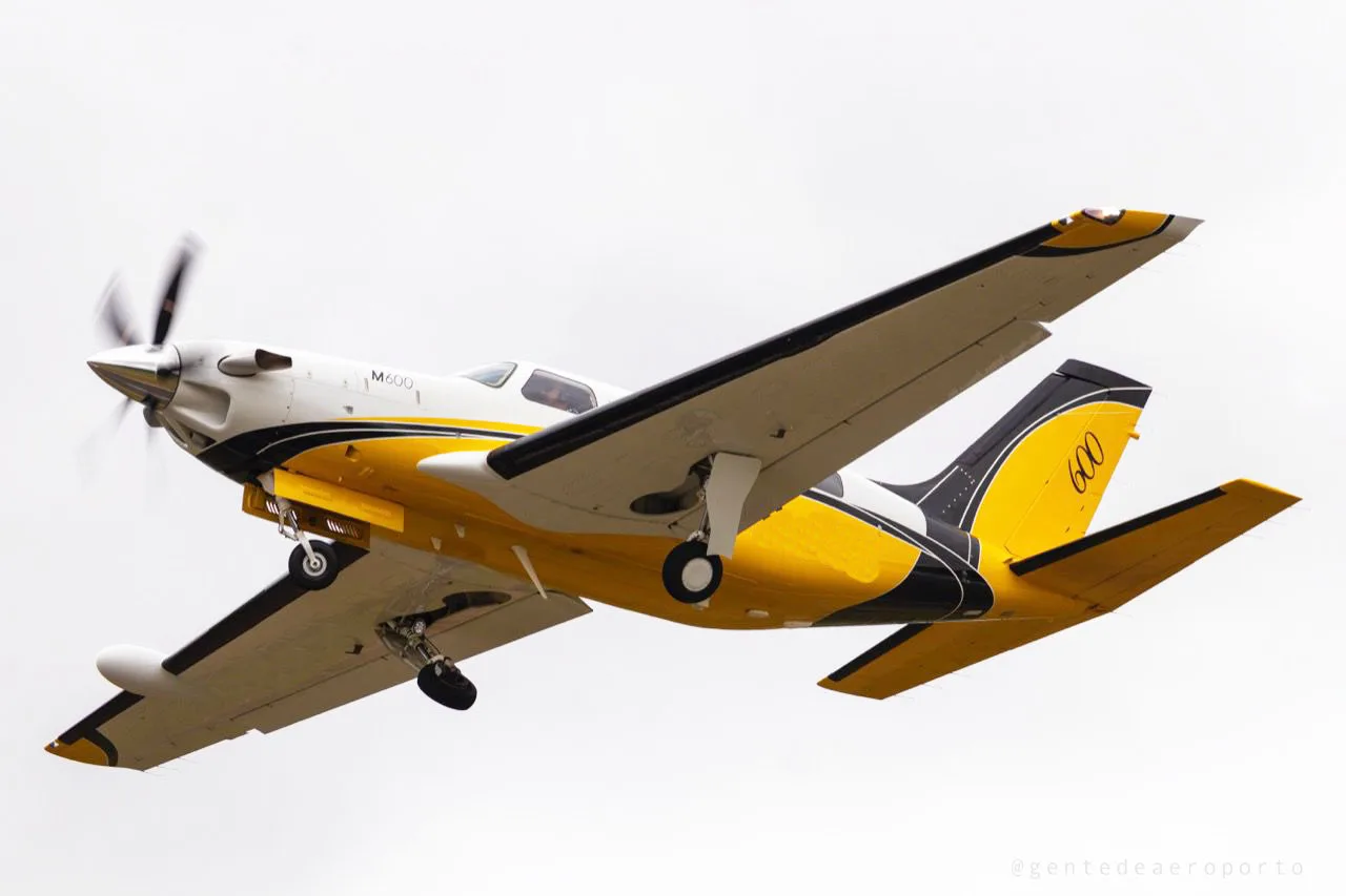 Marketing image of a 2018 Piper M600 2018.