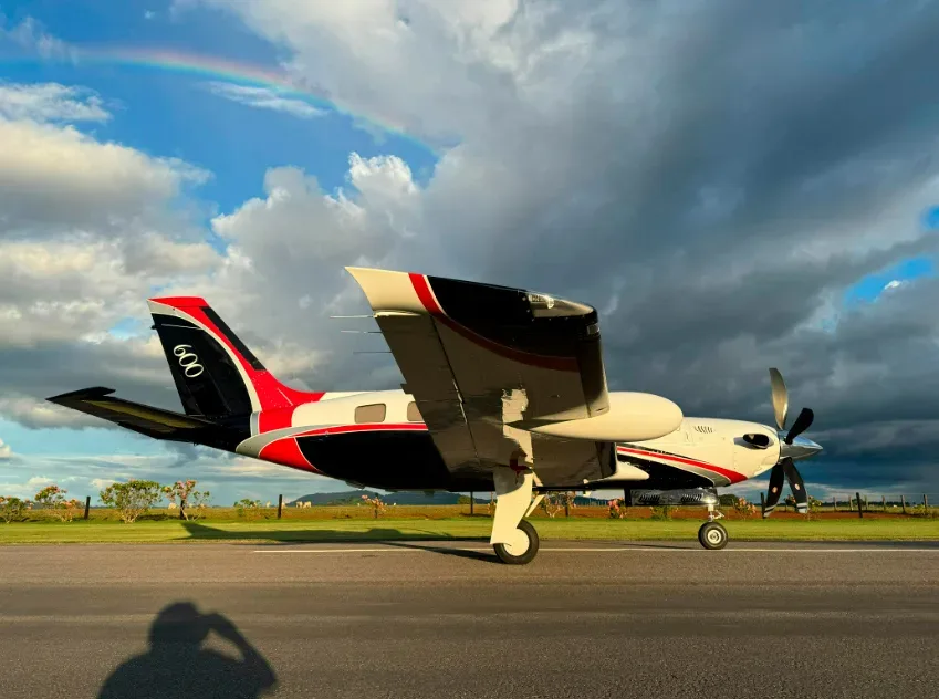 Exterior view of a 2017 Piper M600.