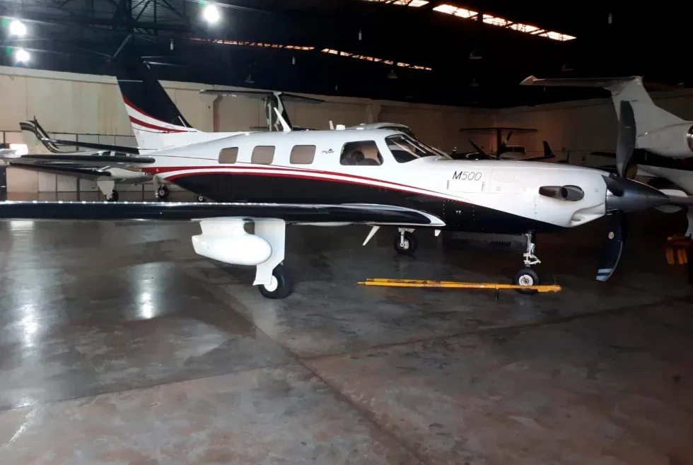 Exterior view of a 2020 Piper Meridian M500 PA-46-500TP.