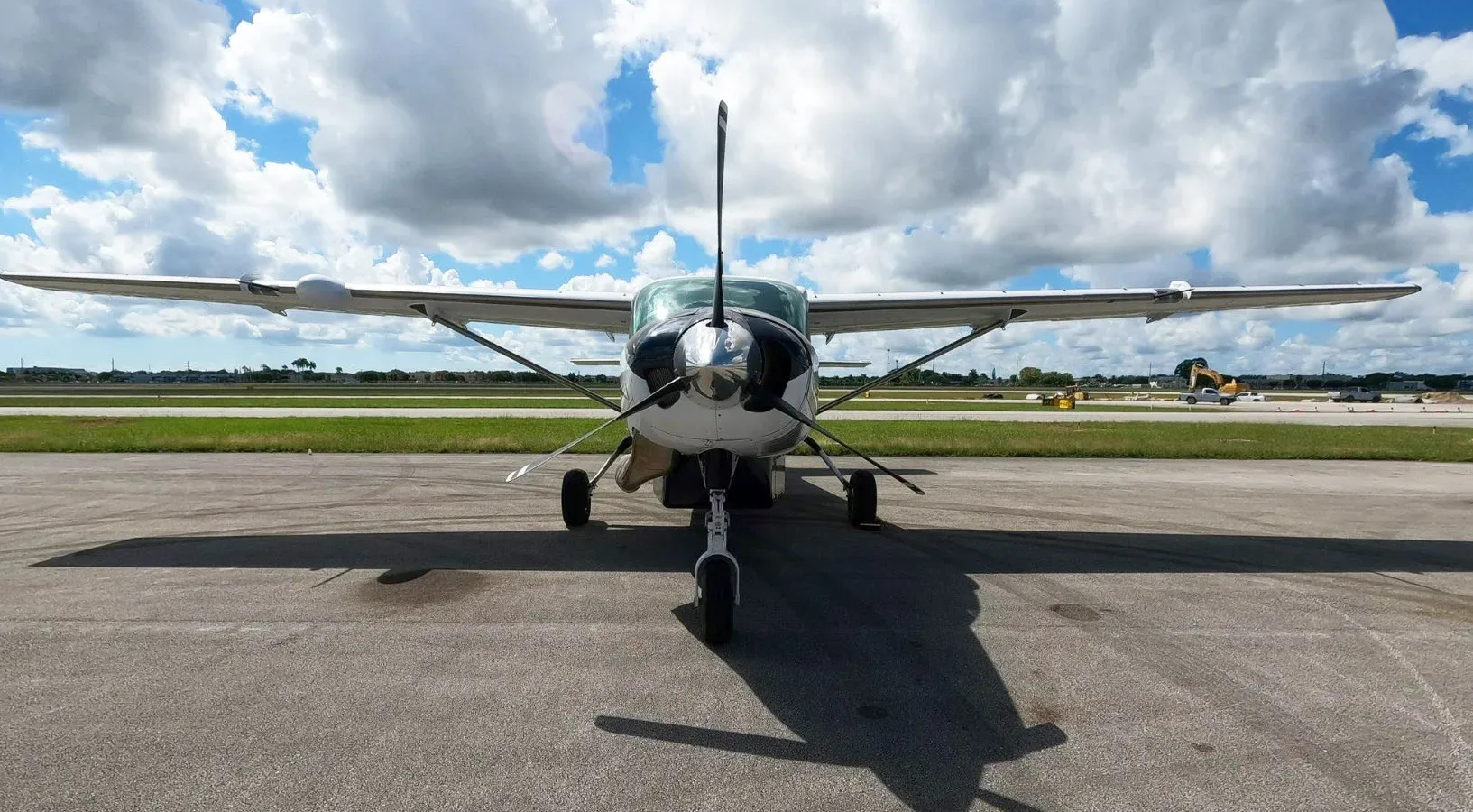 Exterior view of a 2009 Cessna Grand Caravan 208B.