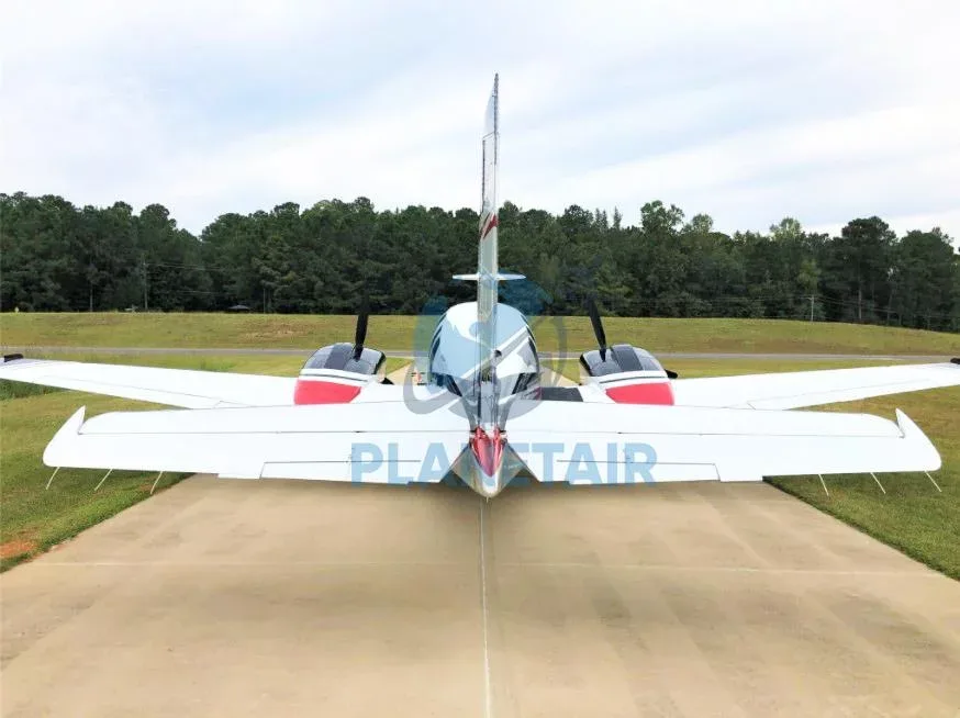 Exterior view of a 2019 Beechcraft Baron G58.