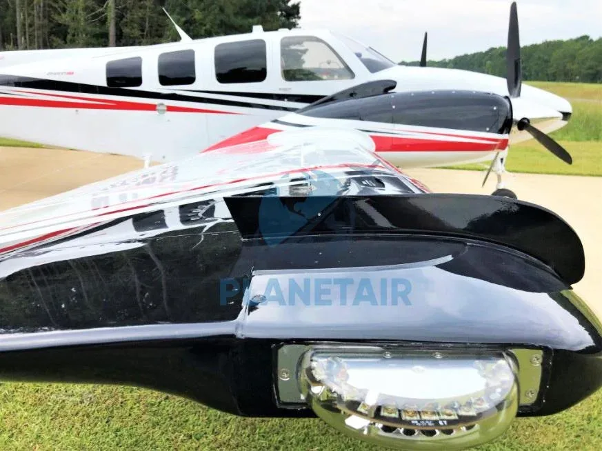 Exterior view of a 2019 Beechcraft Baron G58.