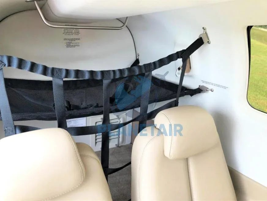 Cabin interior of a 2019 Beechcraft Baron G58.