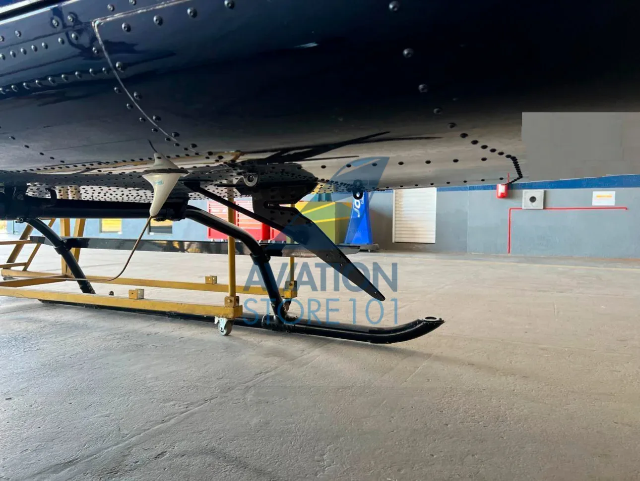 Exterior view of a 2022 Bell 505 Jet Ranger X.