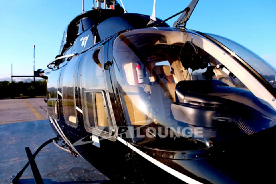 Exterior view of a 2004 Bell Helicopter 407.