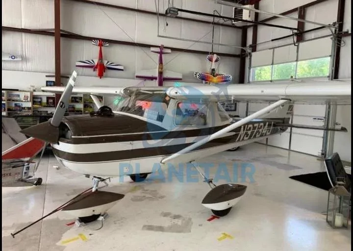 Exterior view of a 1966 Cessna 150G.