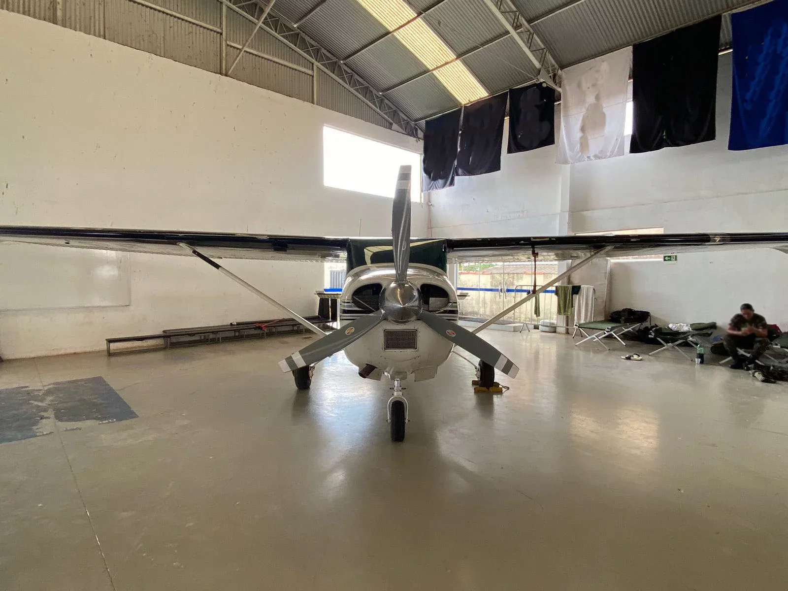Exterior view of a 1967 Cessna Aircraft 182K.