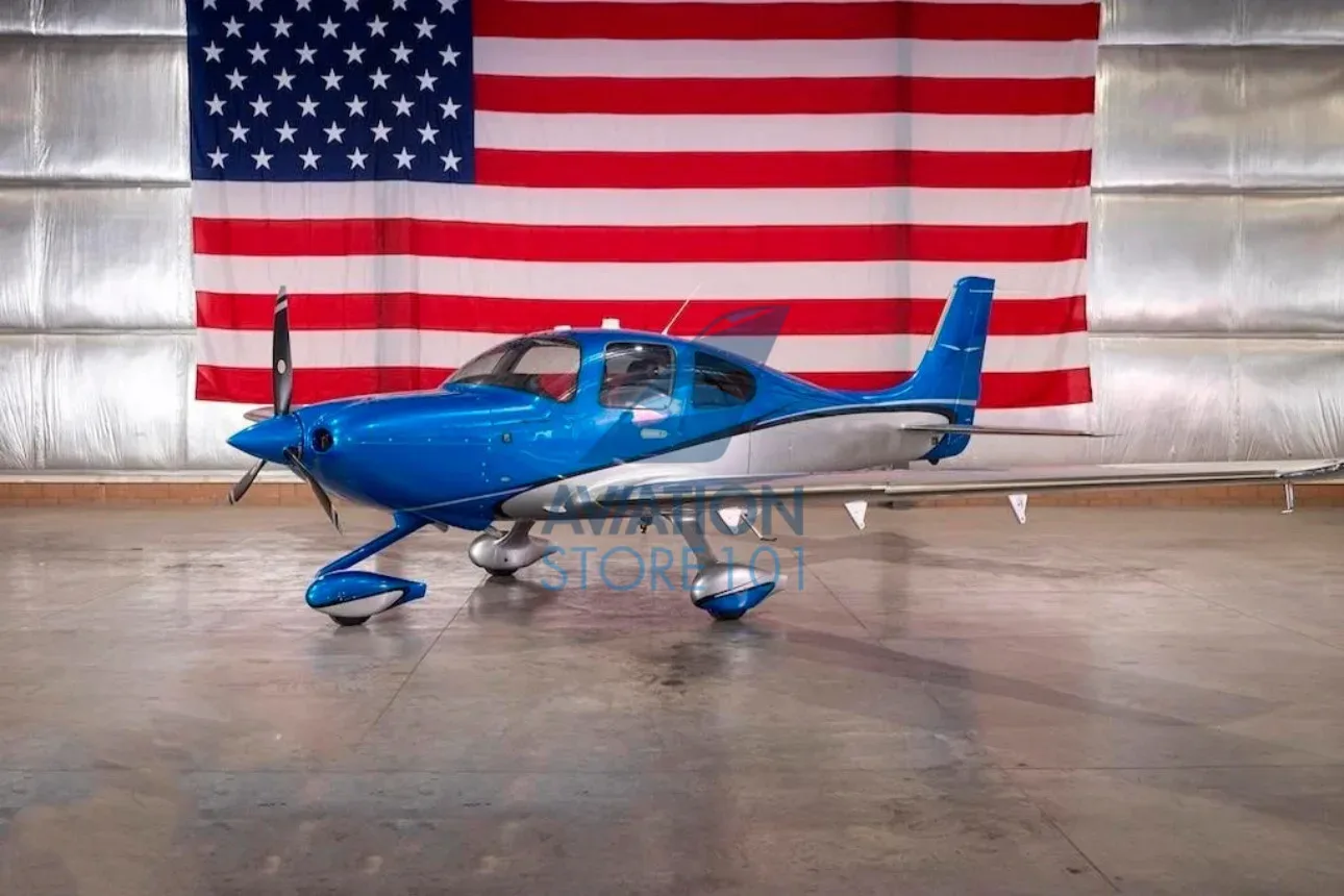 Exterior view of a 1973 Cessna Aircraft C182.