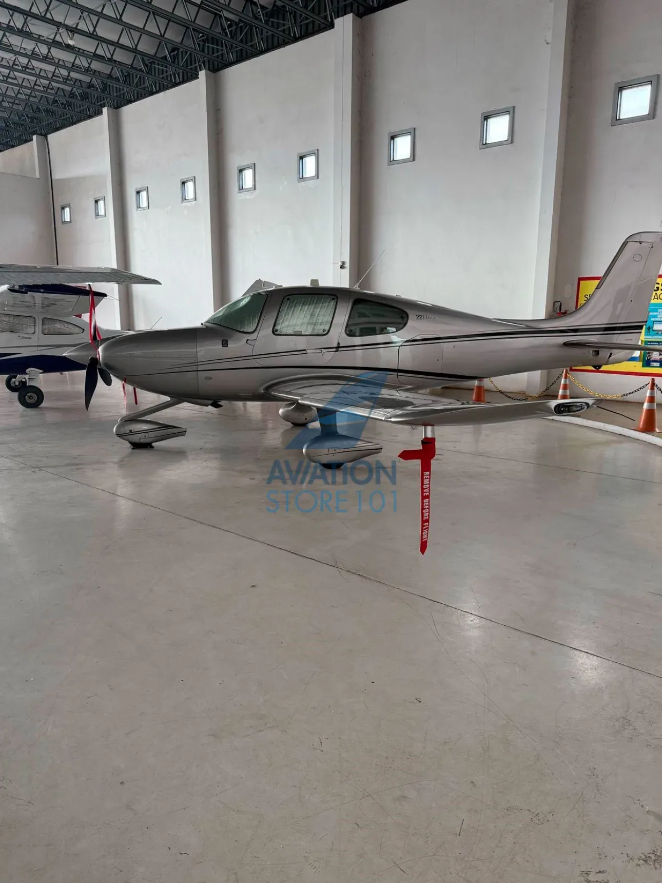 Exterior view of a 1973 Cessna Aircraft C182.