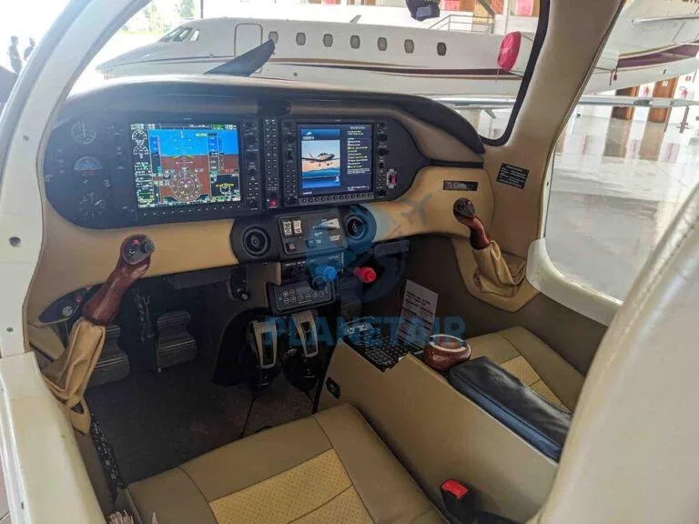 Cabin interior of a 2008 Cessna AIRCRAFT CORVALIS TT LC41-550FG.